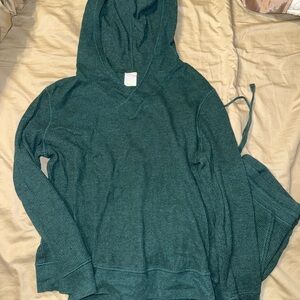 Stars Above Green Hooded Pajama Set